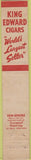 Matchbook Cover - King Edward Cigars Made in Florida 10 Strike