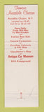 Matchbook Cover - Ausable Chasm NY