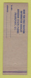 Matchbook Cover - Natural Bridge State Park Slade KY