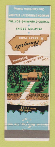 Matchbook Cover - Pennyrile State Park Dawson Springs KY