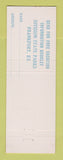 Matchbook Cover - Kentucky Dam Village State Park Gilbertsville KY