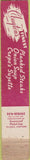 Matchbook Cover - Clayton's Restaurant Detroit MI 10 Strike