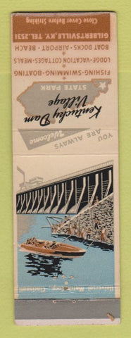 Matchbook Cover - Kentucky Dam Village State Park Gilbertsville KY