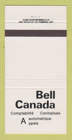 Matchbook Cover - Bell Canada Telephone 30 Strike