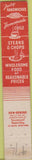 Matchbook Cover - Luff's Lunch Independence MO 10 Strike