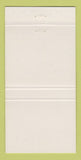 Matchbook Cover - Bill Clinton for President 1996 Al Gore GREEN 30 Strike
