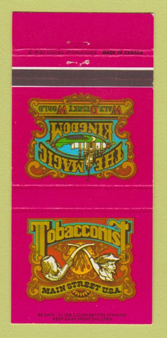 Matchbook Cover - Disney World Tobacco Shop 30 Strike