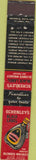 Matchbook Cover - Schenley's Black Label Whiskey 10 Strike