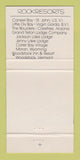 Matchbook Cover - Grand Teton Lodge Company Moran WY 30 Strike