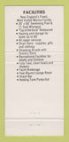 Matchbook Cover - Cedar Island Marina Trojan Yachts Clinton CT 30 Strike