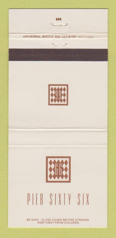 Matchbook Cover - Pier Sixty Six Resort Fort Lauderdale FL 30 Strike