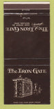 Matchbook Cover - Iron Gate Restaurant Westlake OH 30 Strike