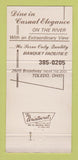 Matchbook Cover - Frank Unkle's Restaurant Toledo OH 30 Strike