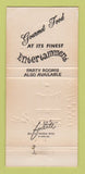Matchbook Cover - Nate's Inner Circle Beachwood OH 30 Strike
