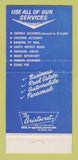 Matchbook Cover - Twinsburg Banking Company OH 30 Strike