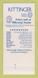 Matchbook Cover - Kittinger Williamsburg Furniture  30 Strike