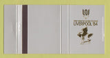 Matchbook Cover - Liverpool Garden Festival 1984 UK SILVER 30 Strike
