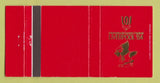 Matchbook Cover - Liverpool Garden Festival 1984 UK RED 30 Strike