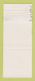 Matchbook Cover - Niassan South Africa Pinetown Mobeni