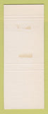 Matchbook Cover - Opel Cars Delta Apie LE Roux Motors Croydon SAMPLE