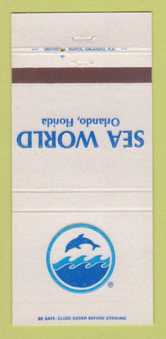 Matchbook Cover - Sea World Orlando FL 30 Strike