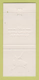 Matchbook Cover - Sea World's Shark Institute Layton City FL 30 Strike
