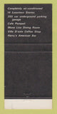 Matchbook Cover - Edon Rock Hotel Yacht Club Miami Beach FL 30 Strike