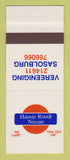 Matchbook Cover - Hansie Roodt Nissan