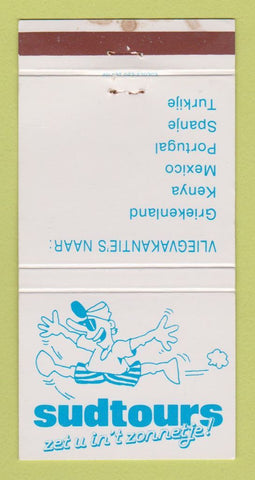 Matchbook Cover - Sudtours Vliegvakantine's Naar 30 Strike