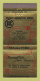 Matchbook Cover - General Title Service Corp ST Louis MO 30 Strike