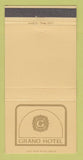 Matchbook Cover - Grand Hotel Anaheim CA 30 Strike