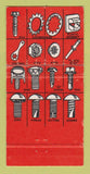 Matchbook Cover - Shakeproof Fastex Don Mills ON fasteners WEAR 30 Strike