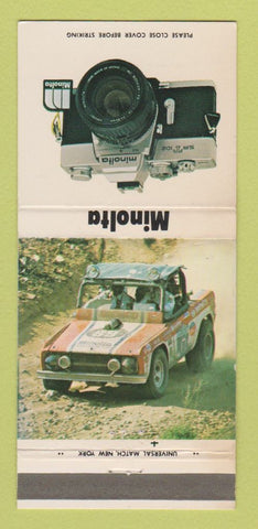 Matchbook Cover - Minolta Cameras Photo Competition 1974 30 Strike