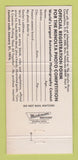 Matchbook Cover - Minolta Cameras Photo Competition 1974 30 Strike