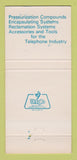 Matchbook Cover - Ren Communications Atlanta GA Telephone 30 Strike