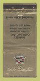 Matchbook Cover - Daniels Cadillac 1969 Allentown PA 30 Strike