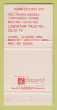 Matchbook Cover - PSA Hotel Queen Mary Long Beach CA 30 Strike