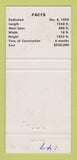 Matchbook Cover - Royal Gorge Colorado World's Highest Bridge 30 Strike