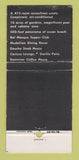 Matchbook Cover - Americana Hotel Miami Beach FL 30 Stick
