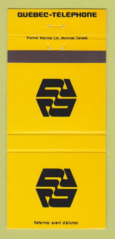 Matchbook Cover - Quebec Telephone QC 30 Strike