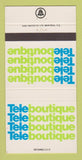 Matchbook Cover - Bell Telephone Canada Teleboutique 30 Strike