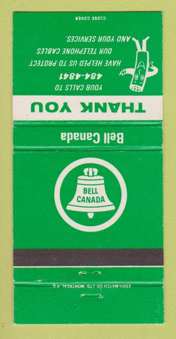 Matchbook Cover - Bell Canada Telephone 30 Strike