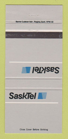Matchbook Cover - SaskTel Saskatchewan SK Telephone 30 Strike