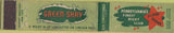 Matchbook Cover - Green Shay Nite Club Philadelphia PA 10 Strike
