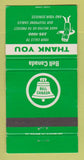 Matchbook Cover - Bell Canada Telephone WEAR 30 Strike