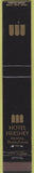 Matchbook Cover - Hotel Hershey PA 10 Strike