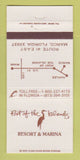 Matchbook Cover - Port of the Islands Resort Marco FL 30 Strike