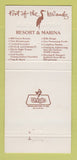 Matchbook Cover - Port of the Islands Resort Marco FL 30 Strike
