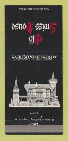 Matchbook Cover - Old Swiss House Busch Gardens Tampa FL 30 Strike