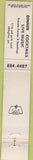 Matchbook Cover - Guthries Abington PA 10 Strike